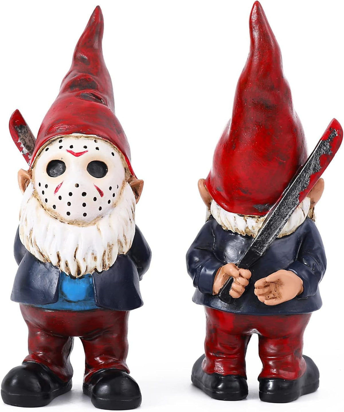 Spinndo Garden Gnomes For Home Garden Gnome Indoor Christmas Decorations Gnomes Decorations Halloween Decor For Home Yard - Red