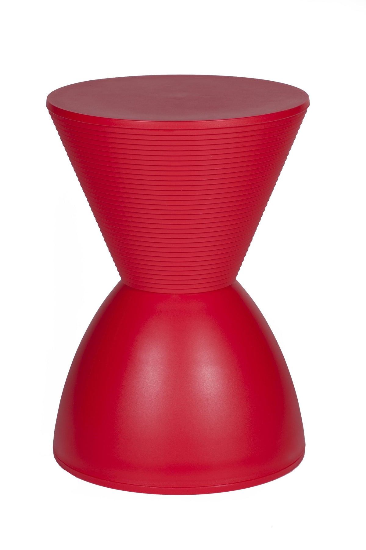 Pangea Home Bongo Side Table, Red