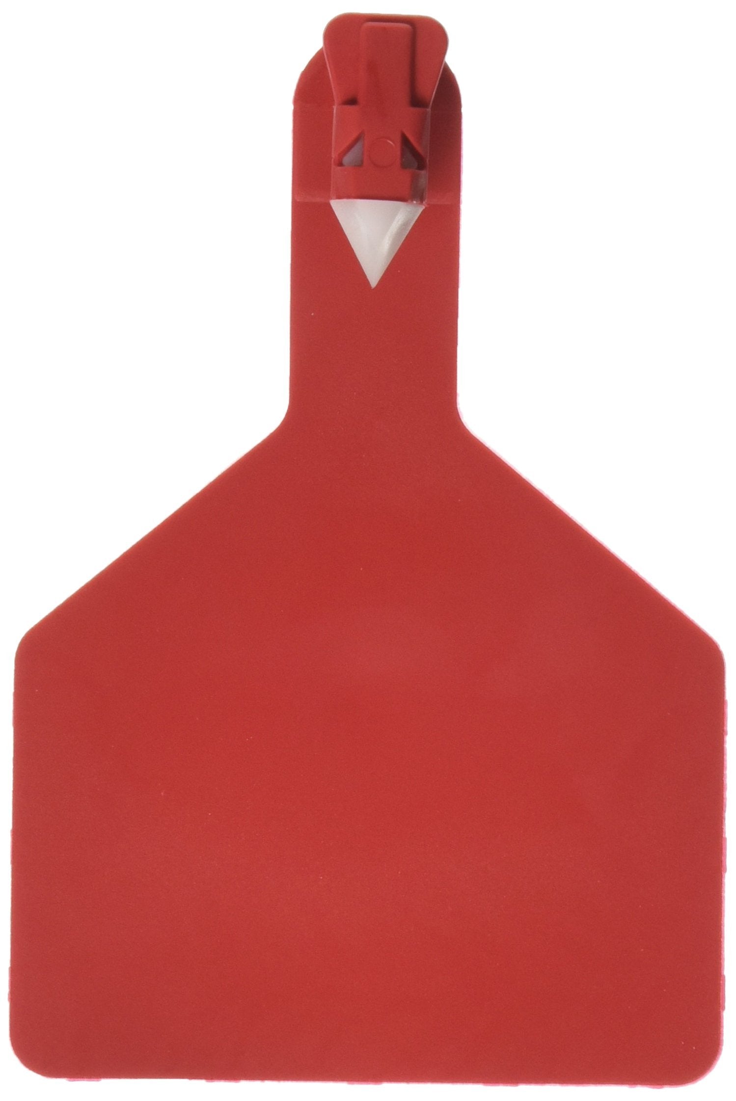 Z Tags 25 Count 1-Piece Blank Tags For Cows, Red