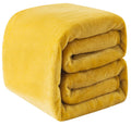 Fleece Blankets For All Season - Premium Lightweight Anti-Static Throw For Twin/Twin Xl Size Bed Extra Long Soft Brush Fabric Wa