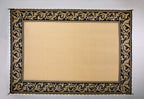 Stylish Camping Ra811Wl Reversible Led Illuminated Mat - Classic Regal, Black/Beige, 8' X 11'