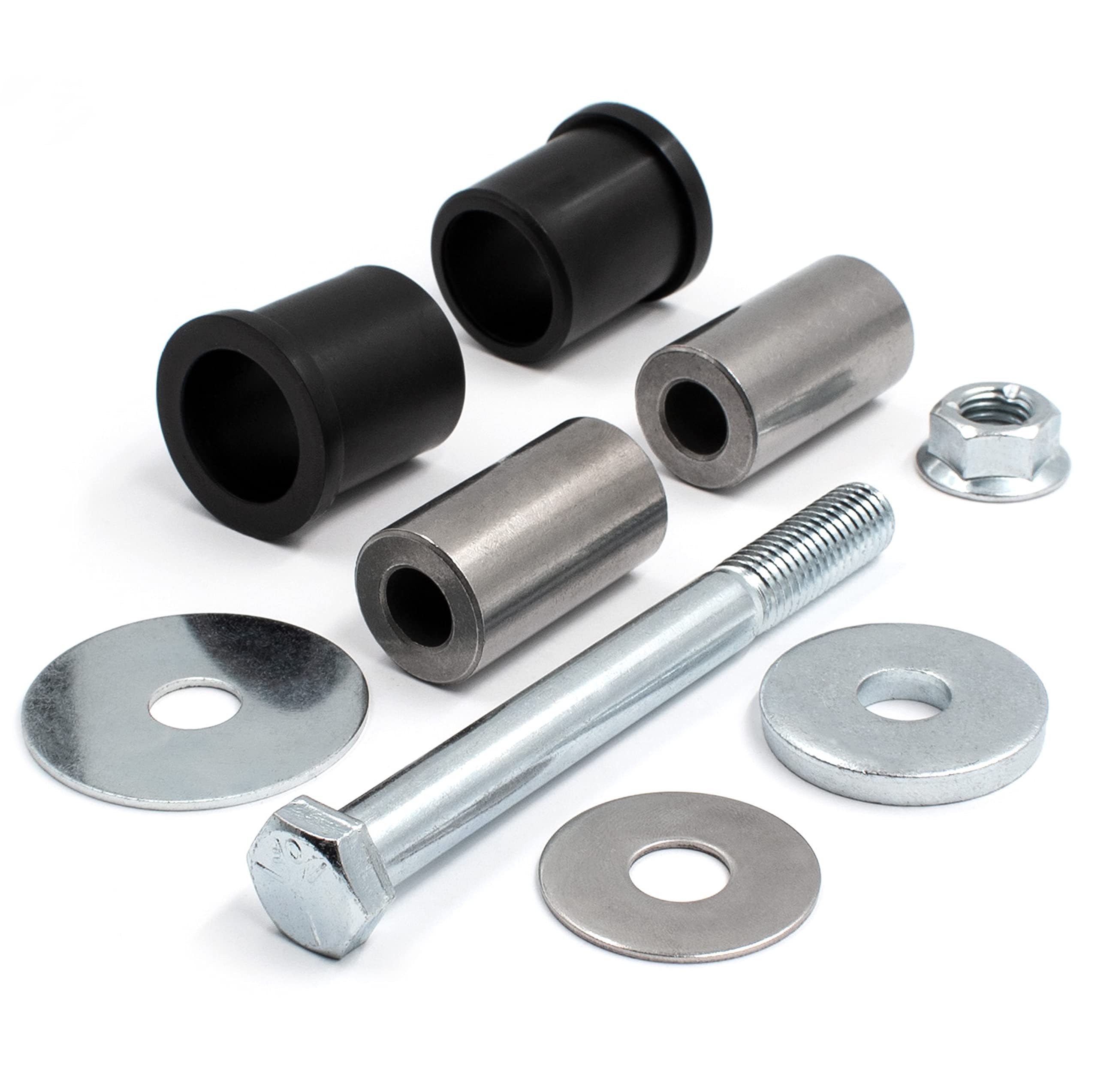 Hd Switch Front Axle Caster Pivot Rebuild Kit For Ariens Gravely 05500934 Flange Bushing & 00363100 Spacer, W/Washer And Bolt Ha