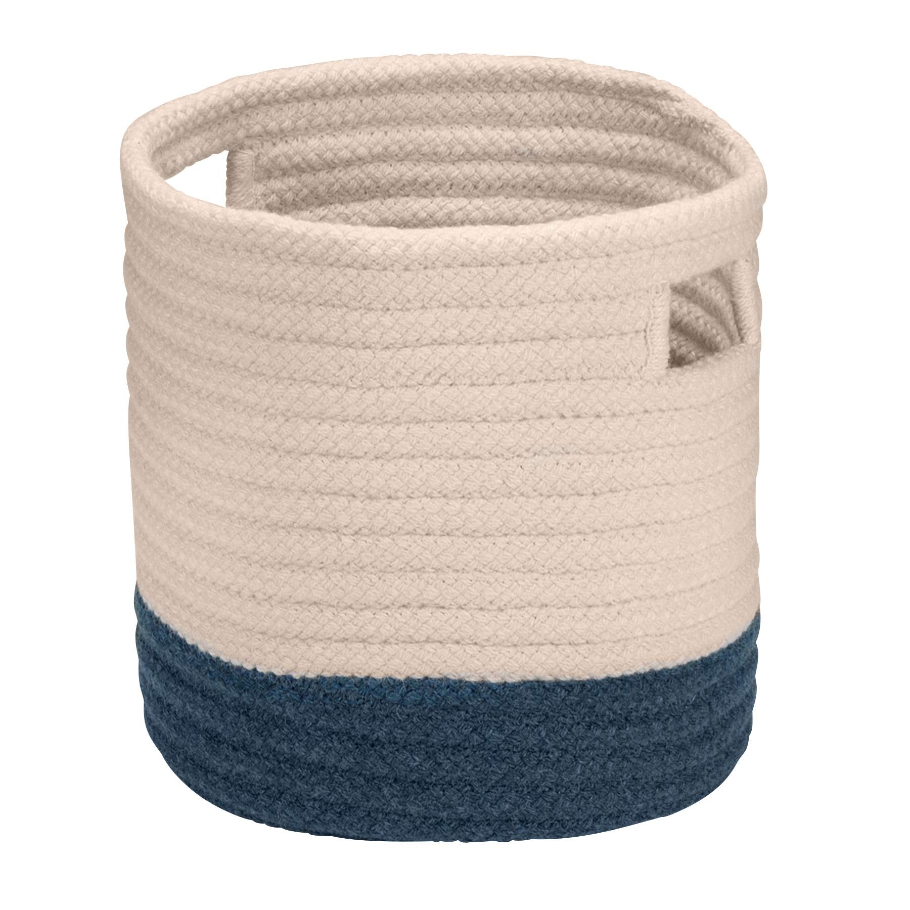 Colonial Mills Cortland Basket, 16"X16"X18", Blue