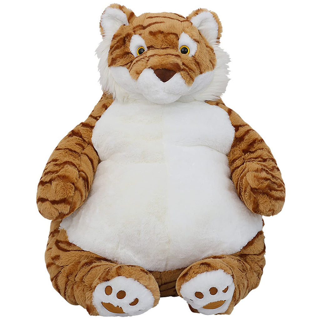 ronivia Tiger Weighted Stuffed Animals, 17' 3.5 lbs Weighted Tiger Plush Large Weighted Plush Animal Toy Pillow Gifts for Boys 