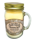 Our Own Candle Company, Banana Split Scented Mason Jar Candle, 100 Hour Burn Time, Made in The USA - 13 Ounces
