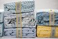 Sheet Keepers Closet Organization - Bed Sheet Organizer - Closet Organizer Sheet Bands Bed Linen Label - Bed Sheet Storage Sheet