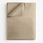 Twin Xl Size Flat Bed Sheet - Hotel Luxury Single Flat Sheet Only - Wrinkle Free & Fade Resistant Flat Sheet - Extra Soft, Breathable Bedding For Women, Men, Kids & Teens - Cream Flat Sheet Only