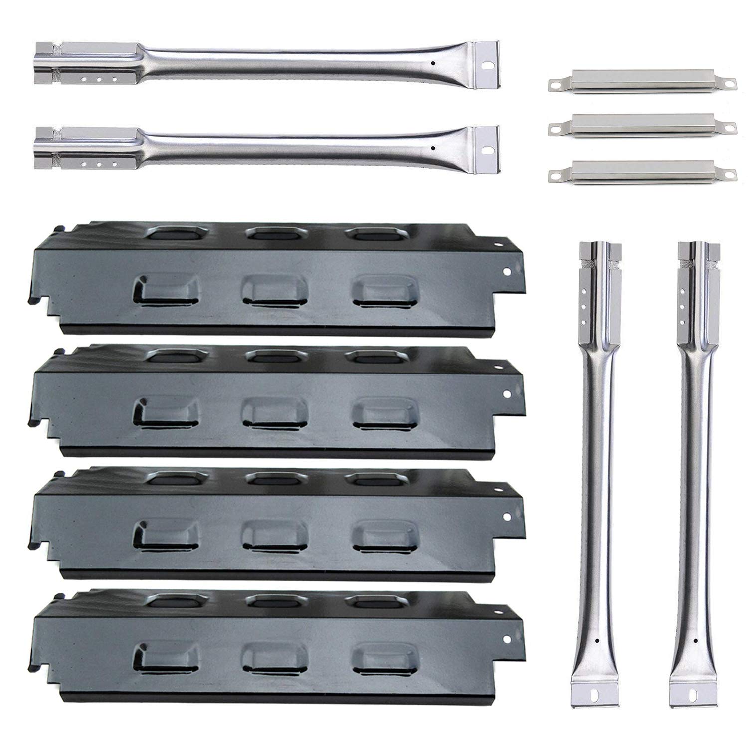 Adviace Repair Kit Replacement For Charbroil 461442114, 463441514, 463440109 Grill, Porcelain Steel 14 5/8' Heat Shield Plate,