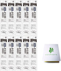 Zebra Sarasa 0.5Mm Dark Gray Ink 10 Refills (P-Rjf5-Vdg), High Speed Dry Ink Technology With Original Sticky Notes