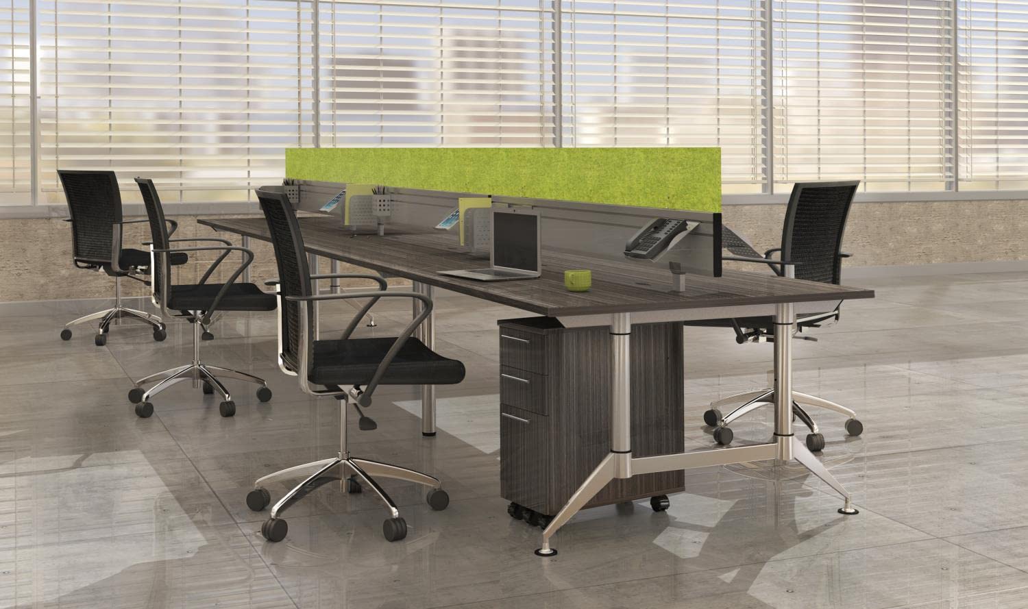 Safco Skinny Pedestal In Textured Driftwood Finish Absptdw