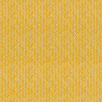 Pillow Perfect Outdoor/Indoor Herringbone Egg Yolk Round Corner Seat Cushions, 18.5' X 15.5', Yellow, 2 Count