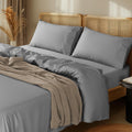 Lbro2M 1000 Thread Count 100% Egyptian Cotton Sheets Set,Queen Size Bed Sheet 4 Piece Sets,Long Staple,16 Inches Deep Pocket,All