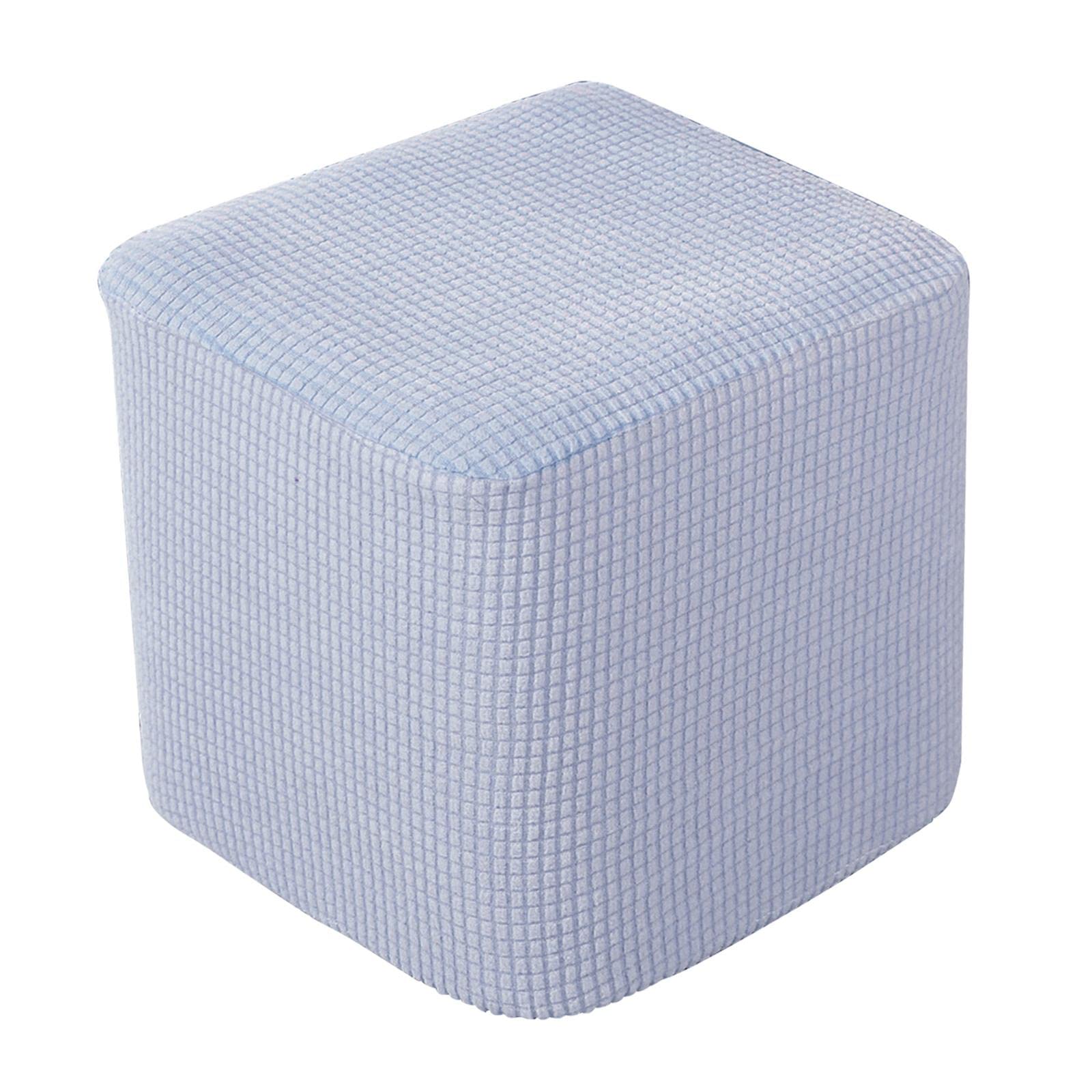 Heavenglow 2X Stretch Slipcover Footstool Footrest Living Room Soft Cover Gray Green|Home & Garden|Furniture|Slipcovers|2 Pieces