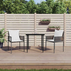 vidaXL Garden Chairs – Stylish Patio Chairs with Cushions in Brown – Modern Poly Rattan Furniture for Outdoors, Garden, Terrace – Weather Resistant and Easy to Clean – Sturdy Construction with Ste...