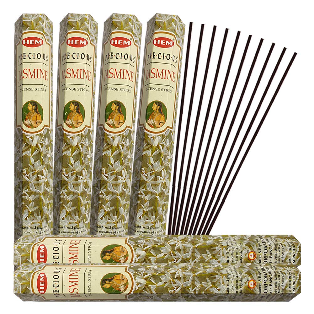 Precious Jasmine Incense Sticks And Incense Stick Holder Bundle Insence Insense Hem Incense Sticks