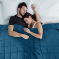 Cymula Weighted Blanket For Adults (25Lbs 80'X87' King Size) - Cooling Breathable Heavy Blankets For Summer Winter - Ultra Mic