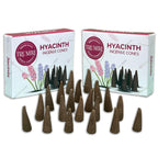 Hyacinth Incense Cones - Total 20 Cone Incense - Dual Pack of 10 Insence Cones - Incense Cones Scented - Cone Incense Scents - I