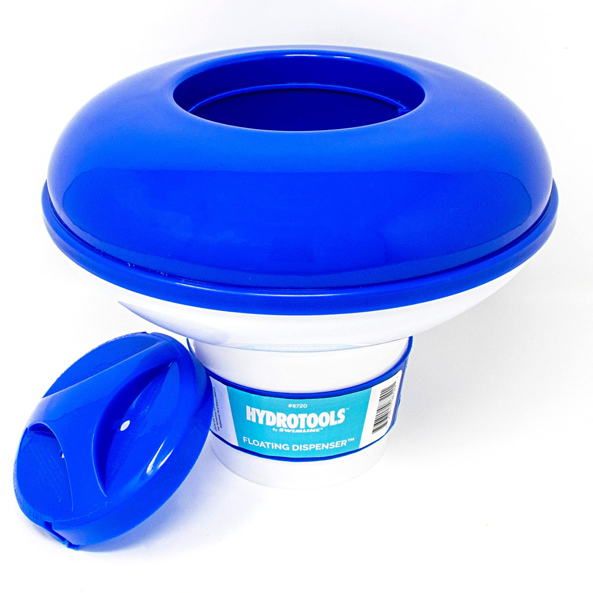 Hydrotools By Swimline 8720 Extra Large Capacity Pool & Spa Chemical Dispenser | Compatible With Bromine & Chlorine Supports 1-3