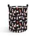 Kids Folding Laundry Basket, Storage Hamper with handles Lovely Cat