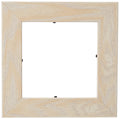 ArtToFrames 5x5 Inch Brown Picture Frame, This 1.25 Custom Poster Frame is Natural Oak - Barnwood Style, for Your Art or Photos 
