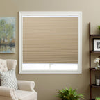 Blackout Cellular Shades, Room Darkening, Cordless Lift System, 33'' Wide x 38'' Long, Ivory Beige(Blackout)