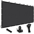 Shade&Beyond 90% Sun Shade Cloth With Grommets, 6' X 10' Pergola Shade Cover Canopy, Mesh Tarp Sun Screens For Patio, Outdoor, G