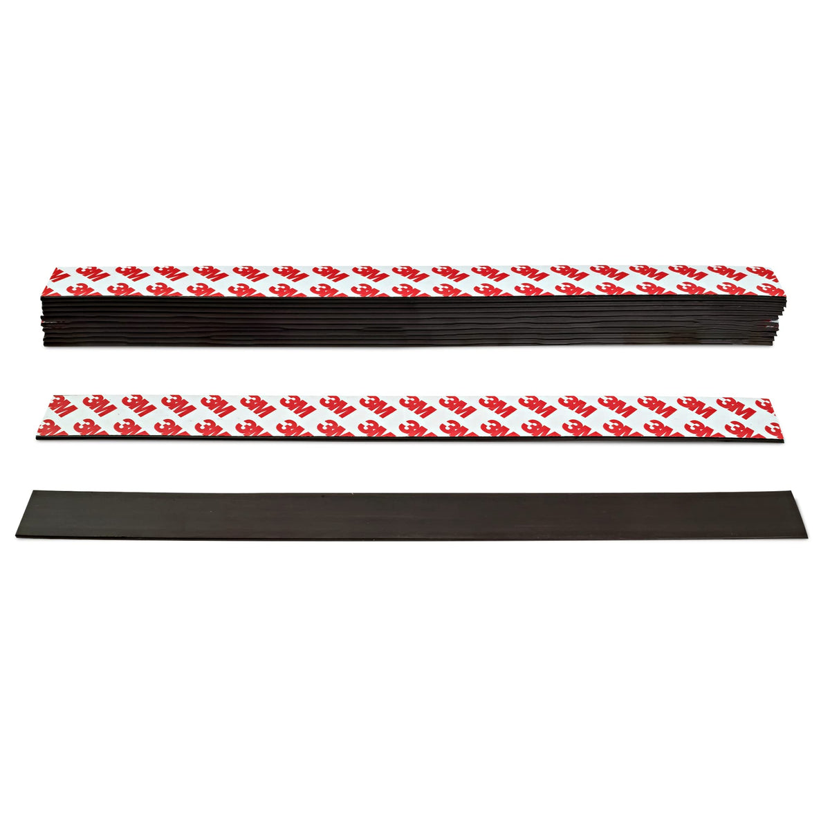 Magnetic Tape - Extra Magnetic Pull Strong 3M Adhesive Tape - Heavy Duty Thicker Magnet Strips - Flexible Flat Kitchen Magnets S
