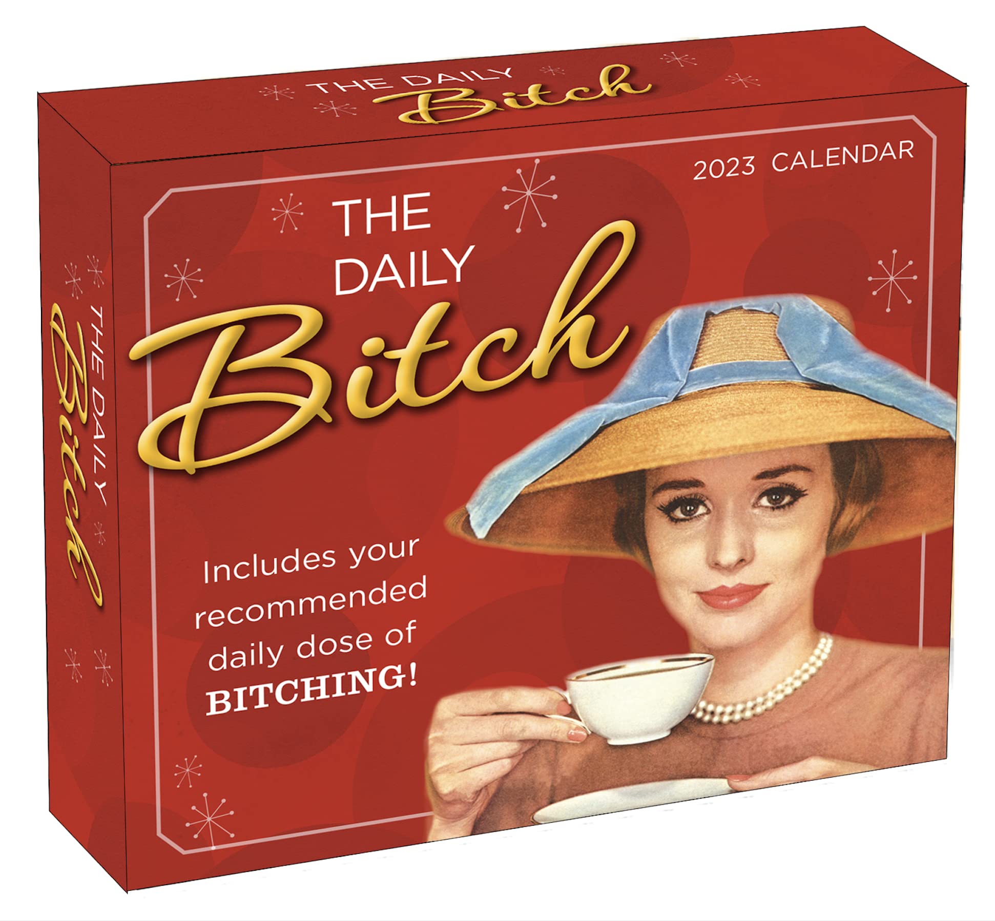 The Daily B 2023 Boxed Daily Desk Calendar, 5' X 5.75'