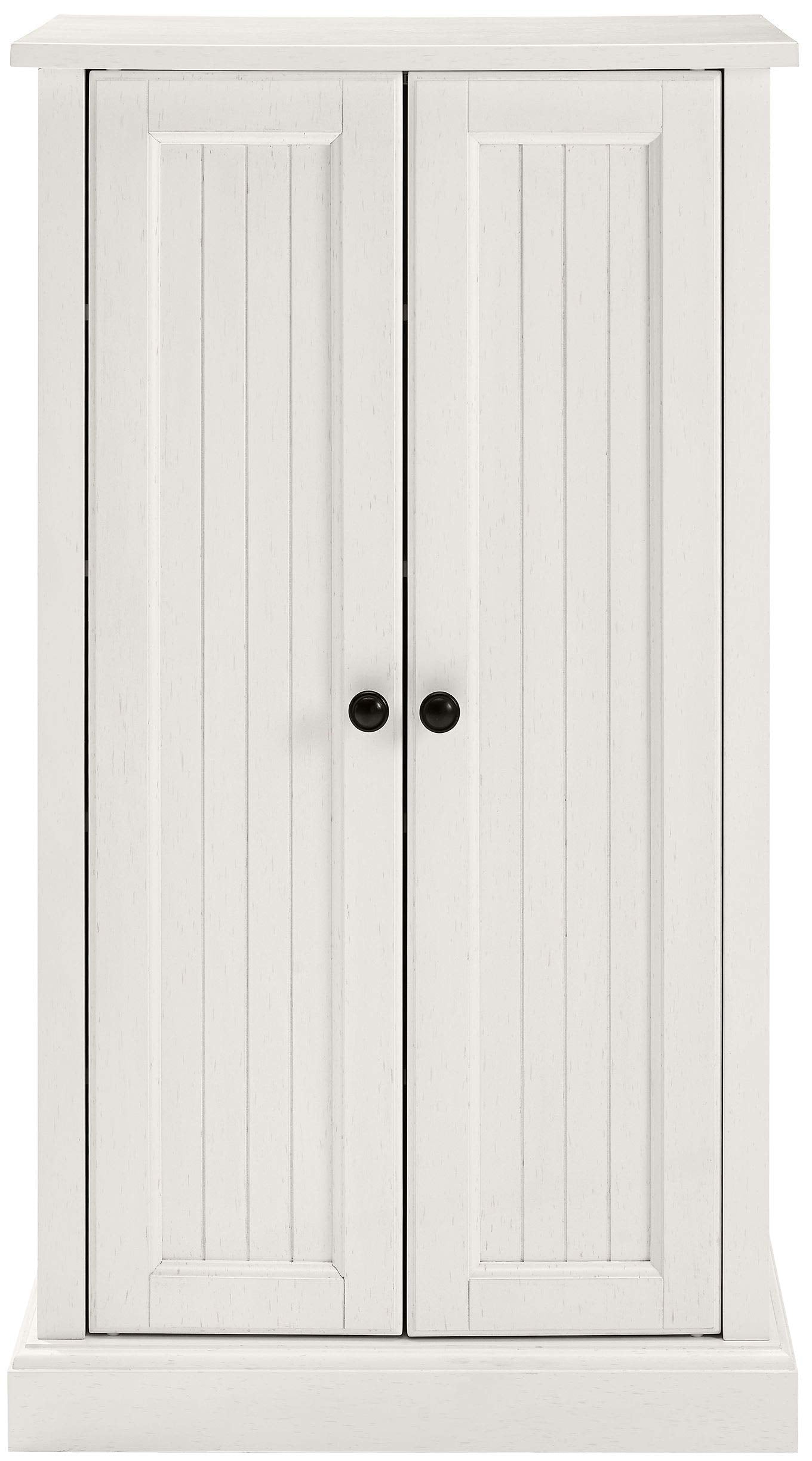Crosley Furniture Seaside Accent Storage Cabinet, Bar, Buffet For Kitchen, Living Room, Or Entryway, White