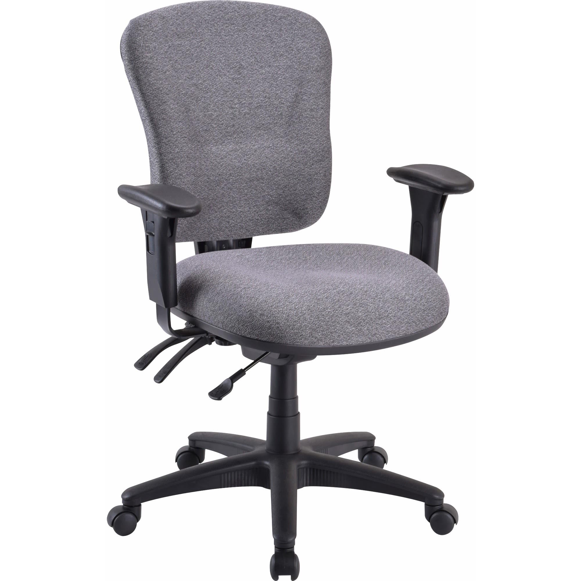 Lorell Accord Mid-Back Task Chair, Gray