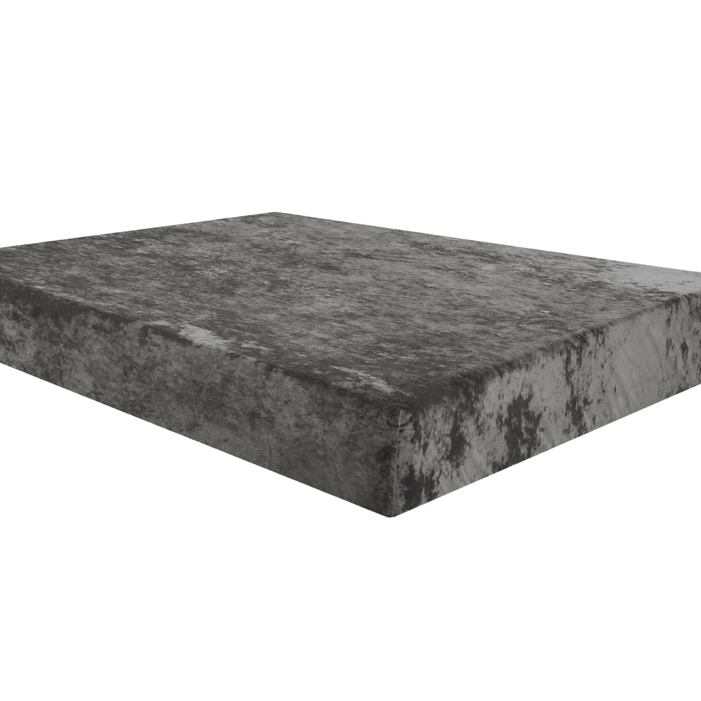 Phf Truly Velvet Fitted Sheet Only Twin Size, Luxury Super Soft Cozy Comfy Fleece Bottom With 15' Deep Pocket,Suitable For Fall