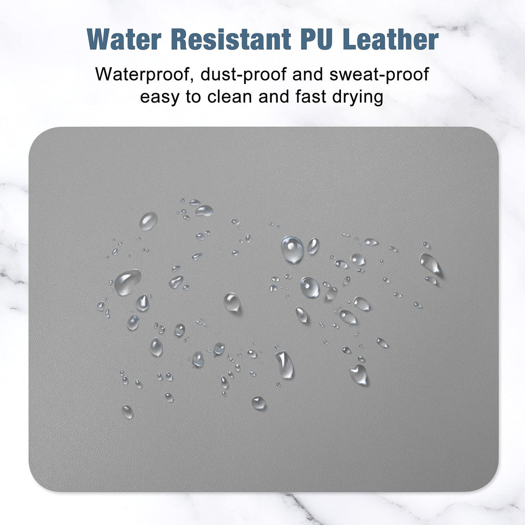 Hsurbtra Mouse Pad, Premium-Textured Square Mousepad 10.2 X 8.3 Inch, Stitched Edge Anti-Slip Waterproof Rubber Pretty Cute Comp