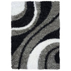 Rizzy Home Kempton Collection Knmkm232300330507 Hand Tufted Area Rug, 5' X 7', Multicolor