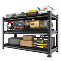 SUPPNEED Storage Garage Shelving Units: 48 W x 16 D x 39 H Black