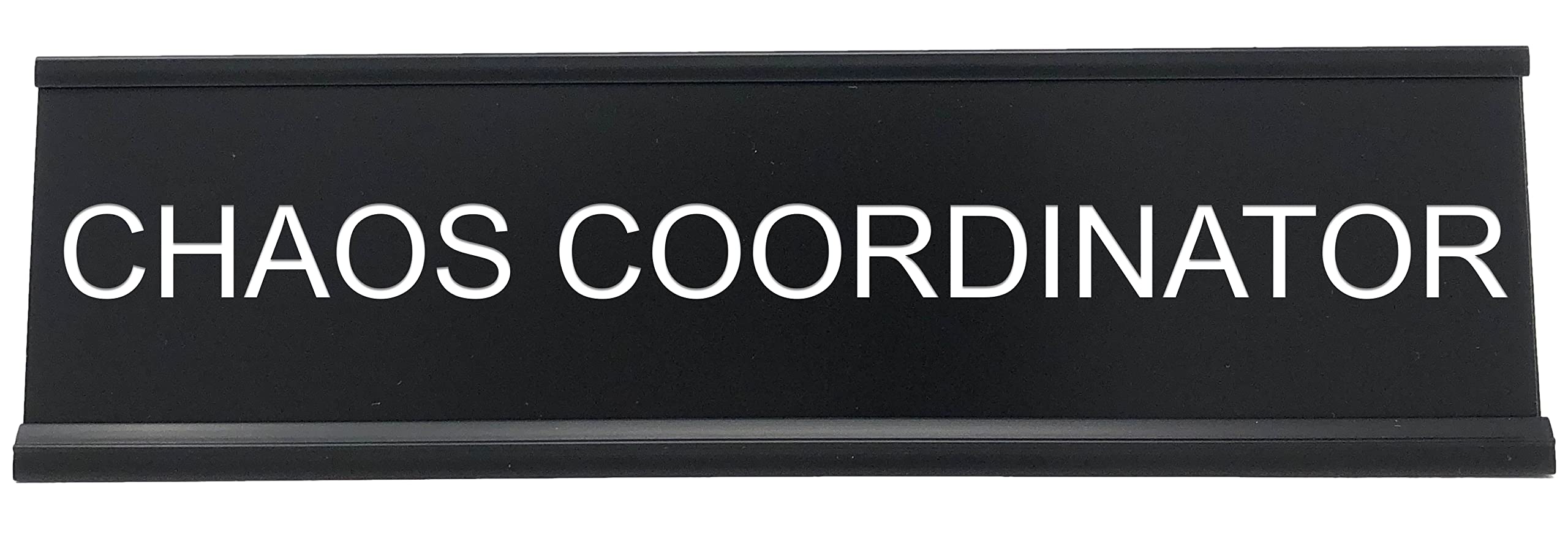 Chaos Coordinator - Desk Decor By Griffco Supply - Office Accessories And Office Decor For Women And Men Funny Work Signs - Funn