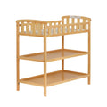 Dream On Me Emily Changing Table In Natural, Comes With 1 Changing Pad, Features Two Shelves, Portable Changing Station, Made Of