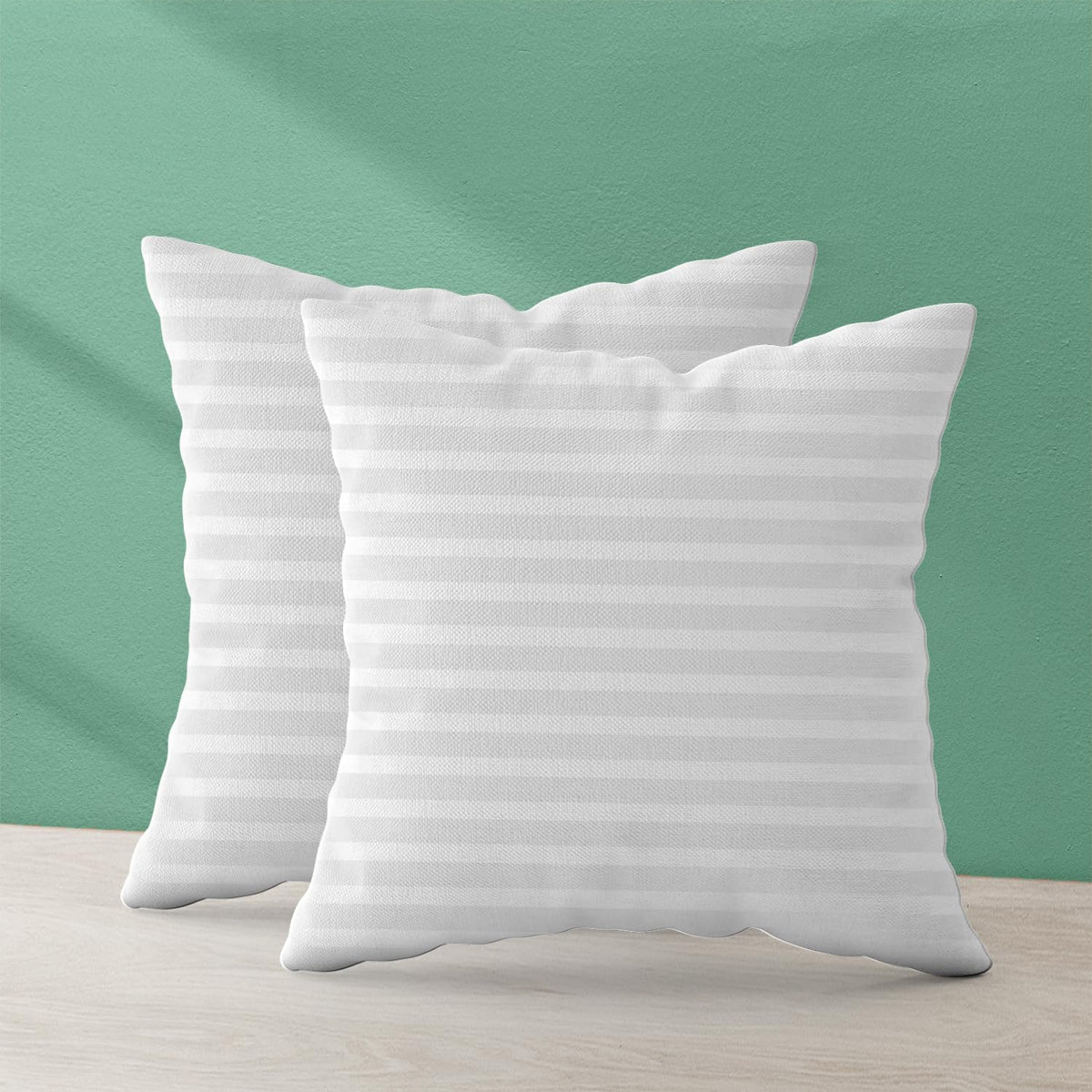 Trendy Home 22X22 Throw Pillow Insert (Set Of 2, White) Bed And Couch Pillows Stuffer Hypoallergenic, Decorative Home Indoor Out