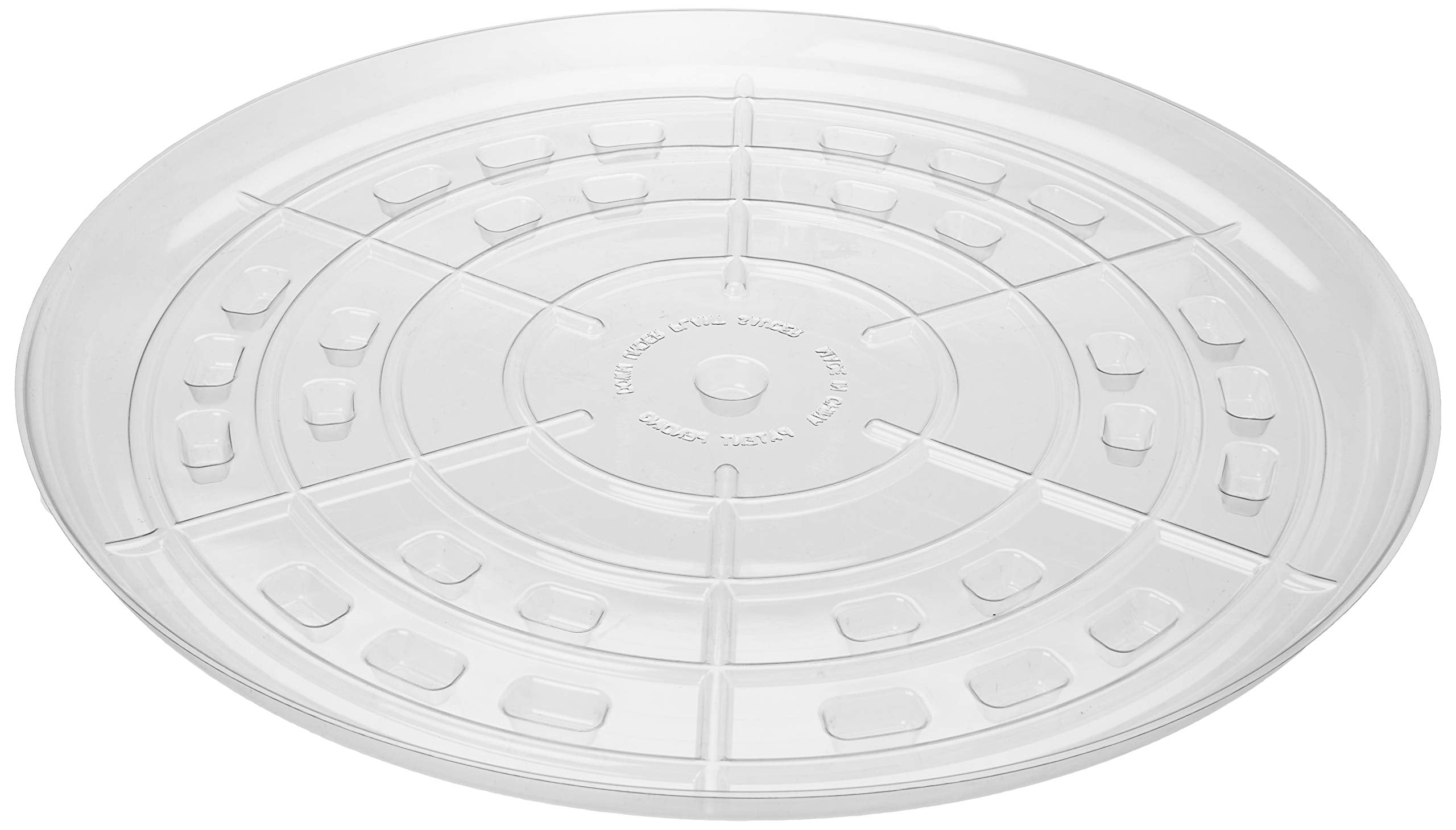 Bosmere, 21', Clear S52140 Down Under Plant Saucer