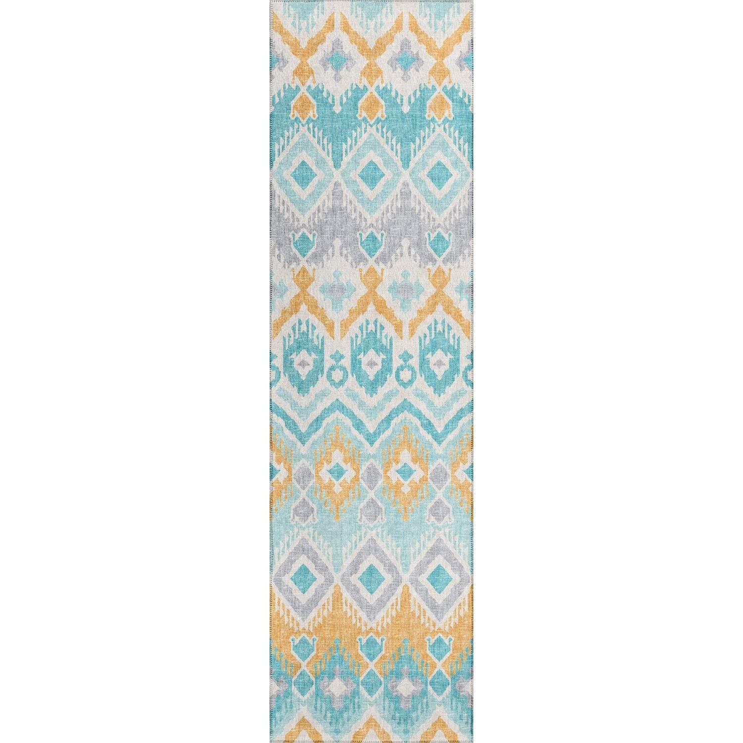 Sedona Sn2 Blue Bohemian Rug Runner 2' 3" X 7 ' 6"