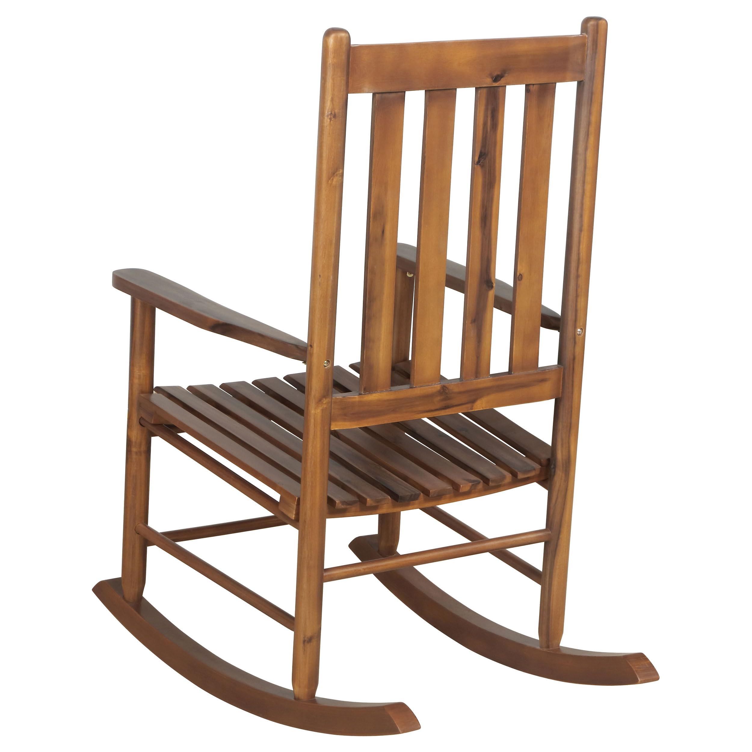 Annie Slat Back Solid Wood Rocking Chair