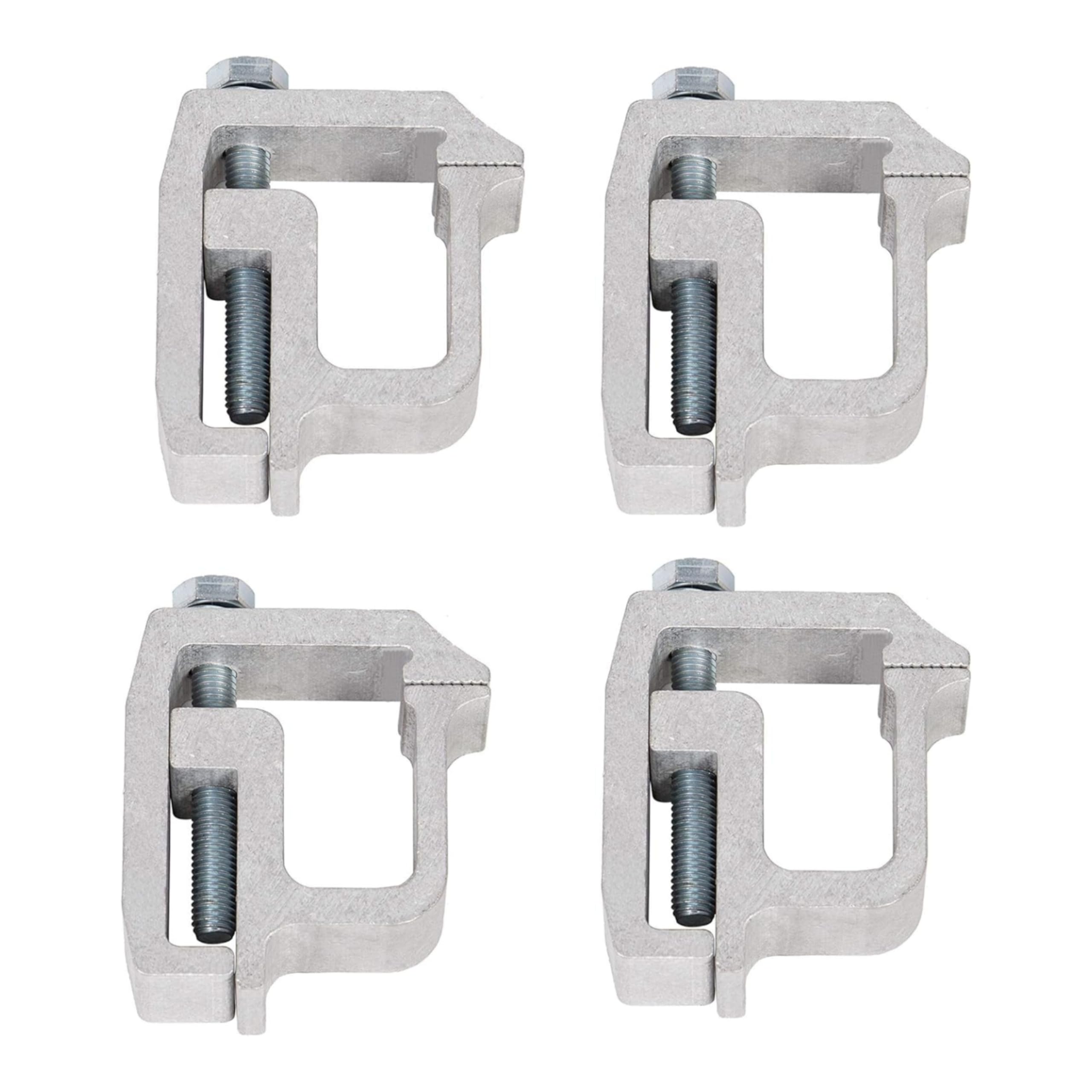 Kuafu Truck Cap Mounting Clamps Compatible With Chevrolet Chevy Ford Dodge Ram Sierra Dakota Ram 1500 2500 3500 F150 F250 For Mo