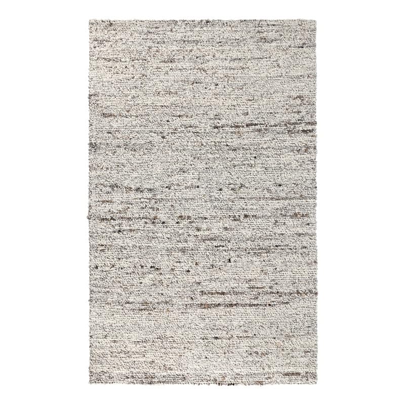 Kosas Home Loomis 60 x 96 Heathered Wool Area Rug in Ivory/Natural