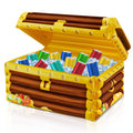 Inflatable Treasure Chest Cooler Blow up Drink Cooler Pirate Party Decorations for Beach Poolside Retro Theme Party Decors (1 Pi