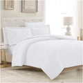 Mellanni Duvet Cover Set - 5 Pc Iconic Collection Bedding Set - Soft & Cooling - Microfiber - Button Closure And Corner Ties (Ov
