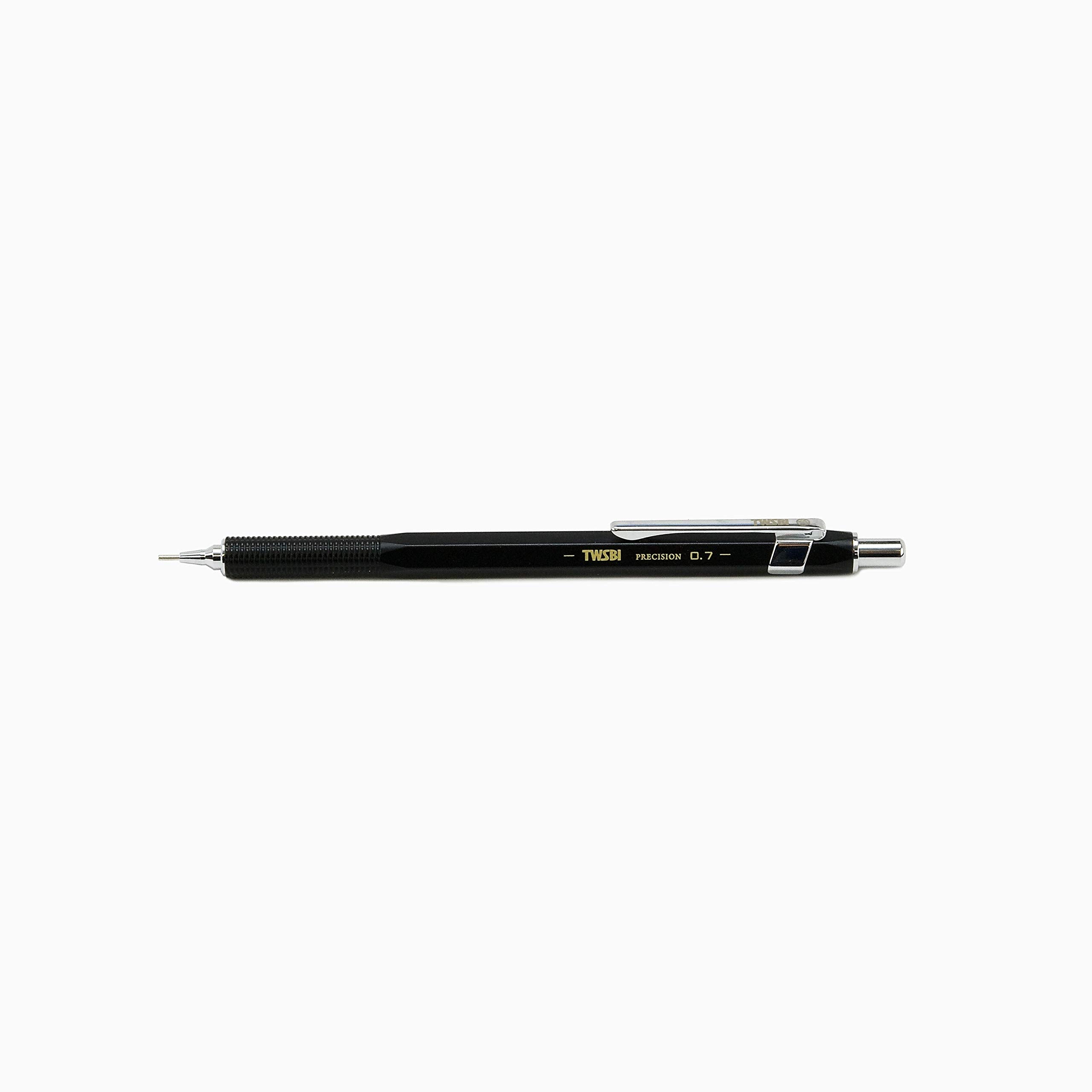 Twsbi Precision Mechanical Pencil Black 0.7Mm Fixed Tip