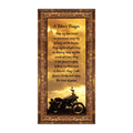 Crossroads Home D  cor A Bikers Prayer, Gift for Motorcycle Riders, Inspirational Bike Picture Frame, 7441R