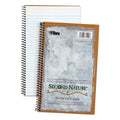 Tops Second Nature Notebook, 9.5 X 6 Inch, College Ruled, 100% Recycled, 80 Sheets, Grey (74109)