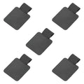 Yueton 5Pcs Self-Adhesive Leather Pen Holder With Elastic Loop For Notebooks, Journals, Planners And Calendars