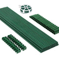 Maxpace 40Pcs Garden Stakes, 17 Each, Diy 4Ft 5Ft 6Ft 7Ft Sturdy Fiberglass Plant Sticks Stakes Supports For Tomato Vegetables