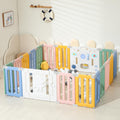 Bestgame Baby Play Pen, Foldable Play Pens for Babies and Toddlers, 14 Panels Extra Large Baby Playpen, Astronauts Portable Fenc